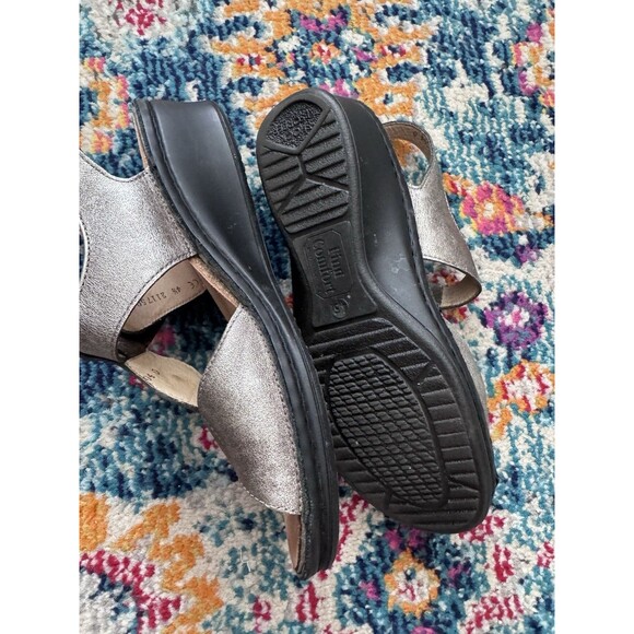 Finn Comfort Adana Backstrap Sandal Metallic Women’s‎ Size 6.5US / 4.5 UK - Picture 7 of 8